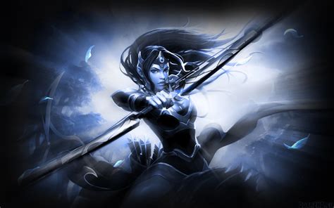 mirana, art, dota 2 Wallpaper, HD Games 4K Wallpapers, Images and Background - Wallpapers Den