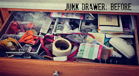 Organizing Our Home: The Junk Drawer - House by Hoff