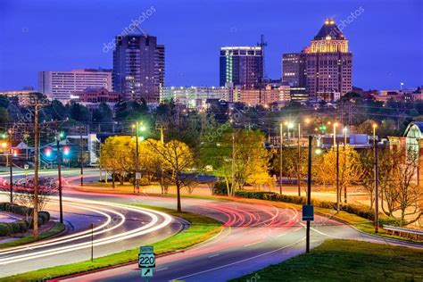 Greensboro, North Carolina Skyline — Stock Photo © sepavone #73862645