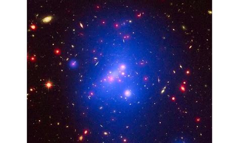 Galaxy clusters offer clues to dark matter and dark energy