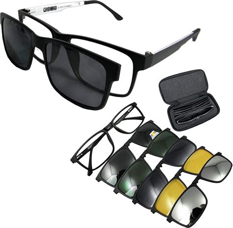 Amazon.com: Magnetic glasses & 5 in 1 magnetic sunglasses: Clothing