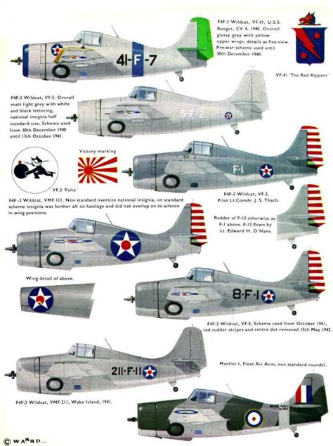 70 best Grumman F4F Wildcat images on Pinterest | Military aircraft, Airplanes and 1940s