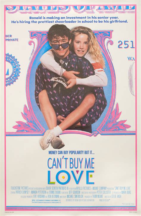 Can't Buy Me Love Original 1987 U.S. One Sheet Movie Poster - Posteritati Movie Poster Gallery