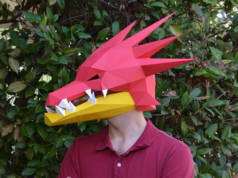 DIY Dragon Mask with Moving Jaw Awesome Rave Costume