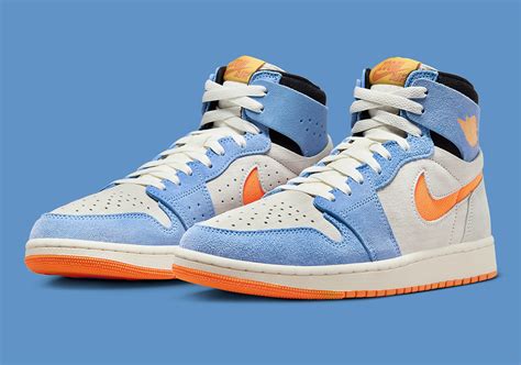 Air Jordan 1 Zoom CMFT 2 "Blue/Orange" DV1307-184 Release | SneakerNews.com