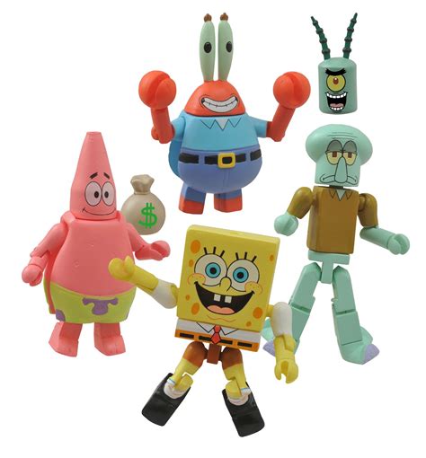 Diamond Select Toys Reteams with Nickelodeon on SpongeBob SquarePants Minimates! – Alternative Mindz