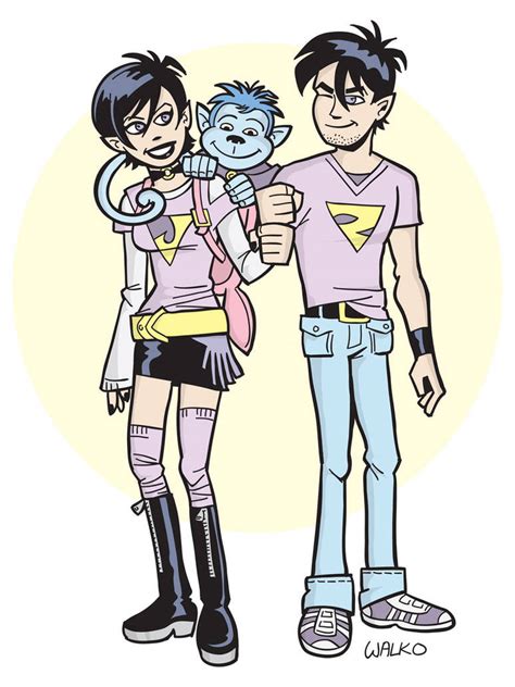 Wonder Twins Zan and Jayna by BillWalko on DeviantArt