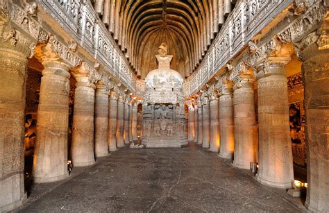 Ajanta Caves - Artistic Masterpiece on A Volcanic Cliff