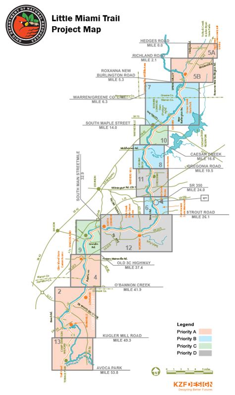 ODNR Dedicates Little Miami Trail Improvements : KZF Design Designing ...