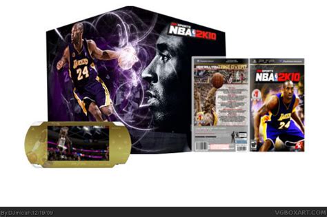 NBA 2K10 PSP Box Art Cover by DJmicah