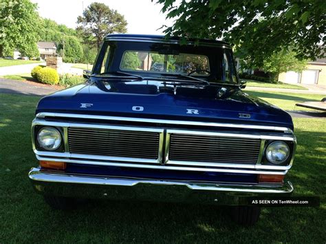 1970 Ford F - 100 Frame Off Restoration