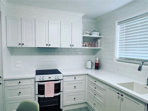 My new white and pink kitchen! 🤍💖 It’s small but mighty! I tried my ...