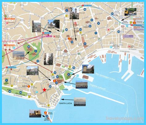 Map of Naples - TravelsMaps.Com