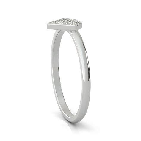 Diamond Shape Cluster Ring - Edwin Novel Jewelry Design