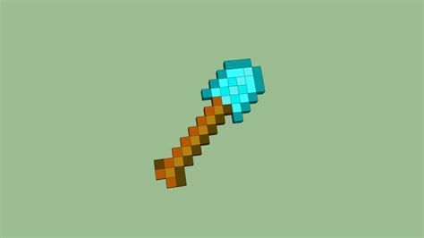 Minecraft diamond shovel | 3D Warehouse