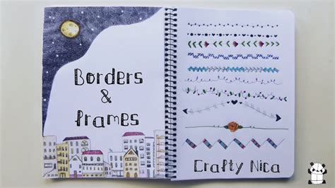 Cute Border Designs To Draw On Paper