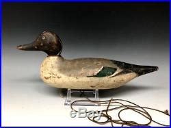 Rare Mason Pintail Duck Hunting Decoy Decoys Wood Antique Vintage 1920s