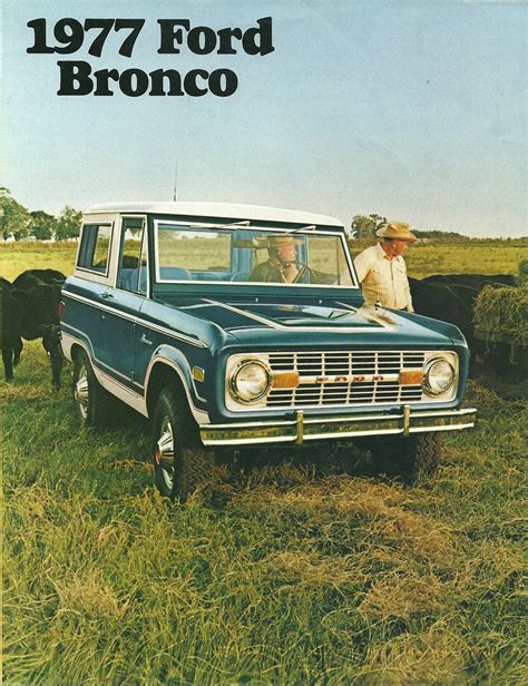 Bronco, first generation | From my collection of auto sales … | Flickr