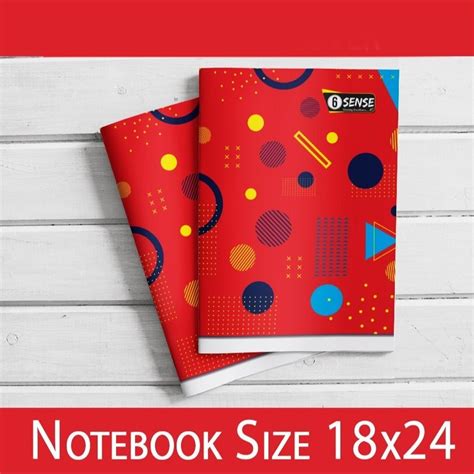 Hard Bound Single Line Red Fair Writting Notebook, For School, Size ...