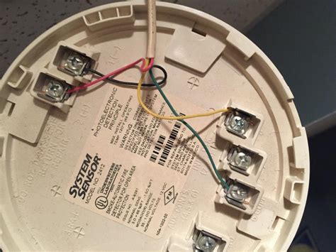 4-wire Smoke Detector Wiring Diagram