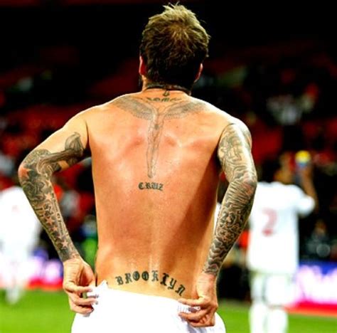 David Beckham’s 40 Tattoos & Their Meanings – Body Art Guru