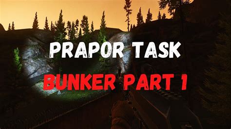 26+ The Bunker Part 1 Tarkov