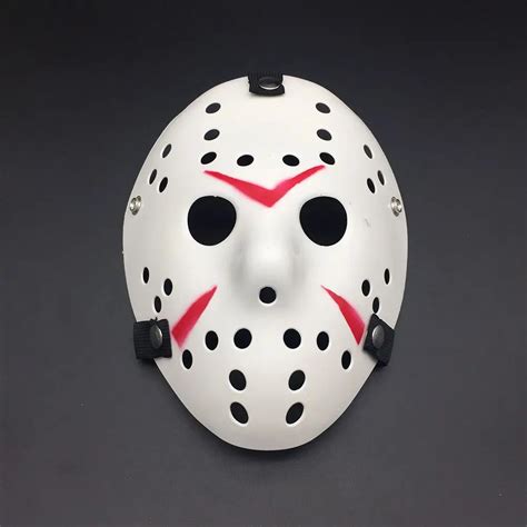 New Jason Voorhees Halloween Mask Friday The 13th Hockey Mask Horror Cosplay Mask-in Boys ...