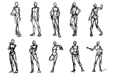 Person Standing Pose Reference : Drawing Poses Body Reference Kibbitzer Draw Patreon Anatomy ...