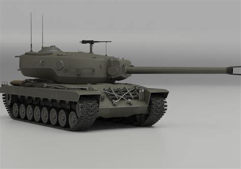 T30 American heavy tank | CGTrader