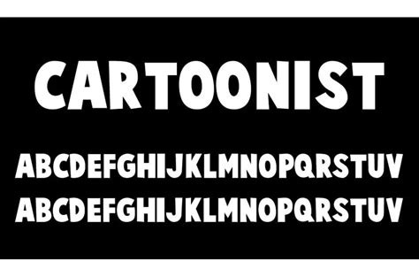 Cartoonist Font - FreeDaFonts