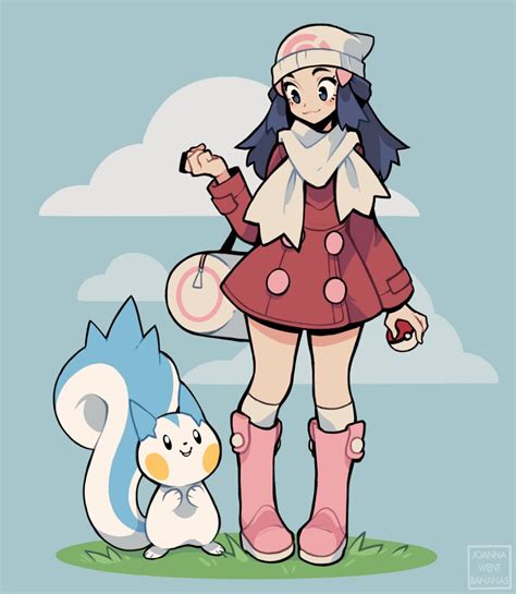 game-art:Dawn (Pokemon) - Joanna K - Tumblr Pics