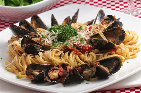 Gourmet Italian Seafood Dinner Photograph by Brandon Smith