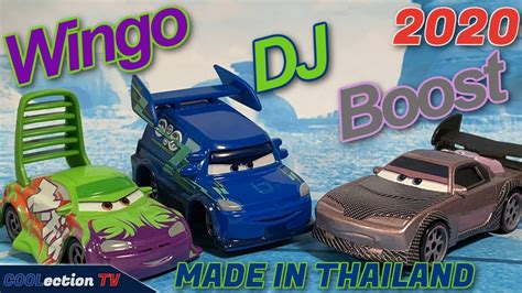 Boost, Wingo, & DJ Pixar Cars Mattel 2020 Tuners Review - YouTube