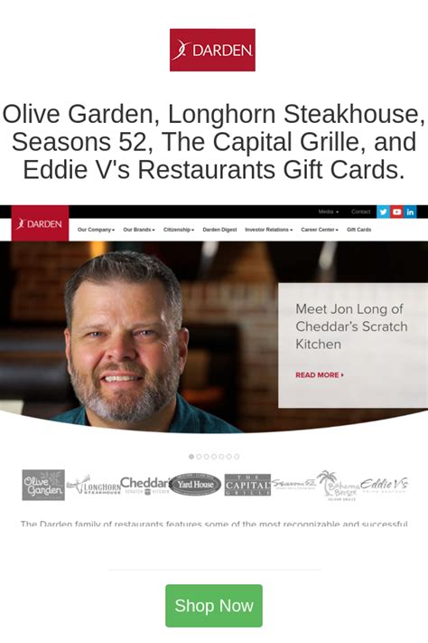 Olive Garden, Longhorn Steakhouse, Seasons 52, The Capital Grille, and Eddie V's Restaurants Gif ...