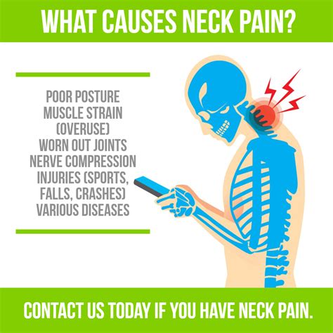 What Causes Neck Pain Infographic | My XXX Hot Girl