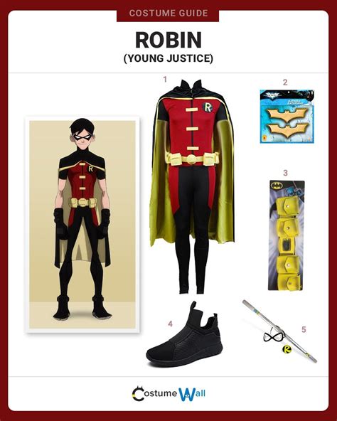 Dress Like Robin (Young Justice) Costume | Halloween and Cosplay Guides