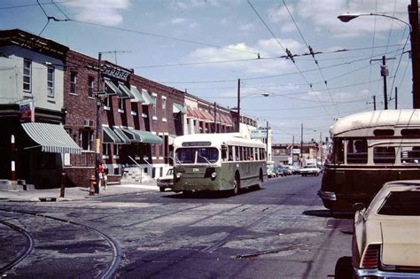 Philadelphia Trolley Tracks: Mitch Libby trackless trolley photos