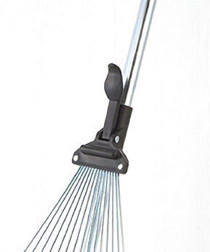 Lawn Adjustable Rake Telescopic Handle Garden Tool Compact Expandable ...