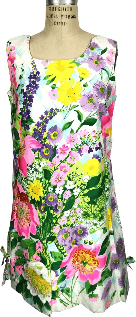 Vintage 70's Floral Shift Dress by Janet Lynn | Shop THRILLING