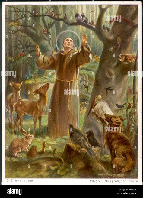 Saint francis of assisi animals hi-res stock photography and images - Alamy