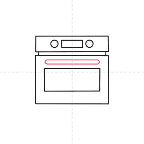 How To Draw An Oven In (8) Easy Steps For Kids