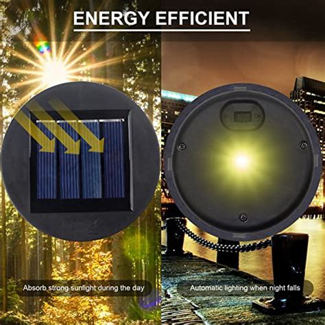 Snapklik.com : Replacement Solar Light Parts, 2 Pack Solar Lights Replacement Top 3.15in, 8 ...