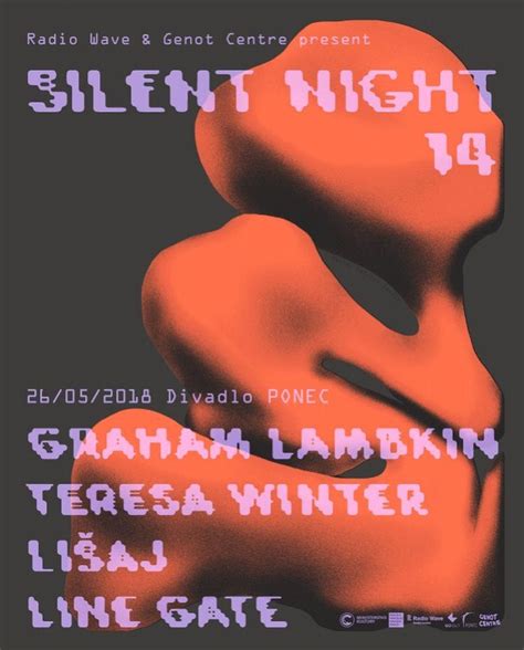 New poster for Silent Night 14 at the Genot Centre. Fear some wacky type I made and the big red ...