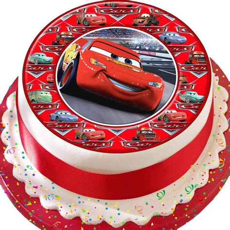 Lightning Mcqueen Cake Topper - Get More Anythink's