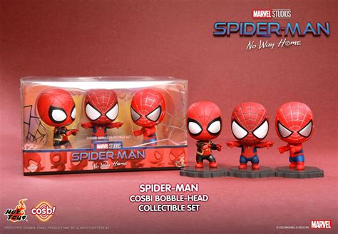 Spider-Man: No Way Home 3-Peters Meme Cosbi Set Hits Hot Toys