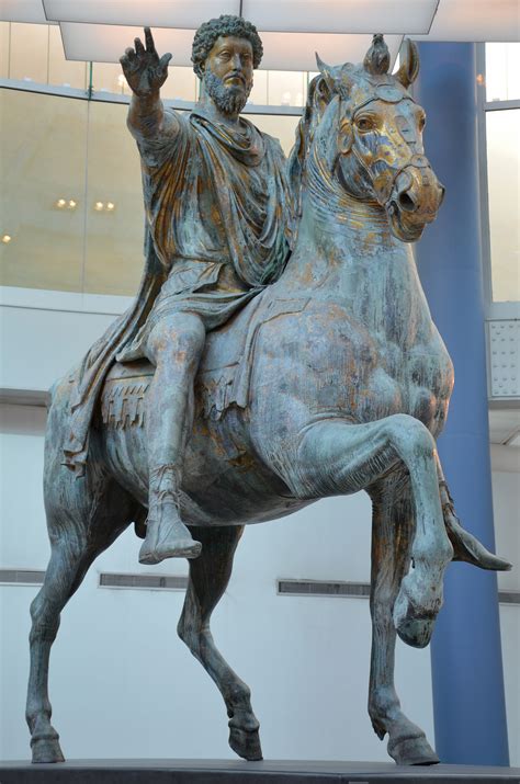 Equestrian Statue of Marcus Aurelius (Illustration) - World History ...