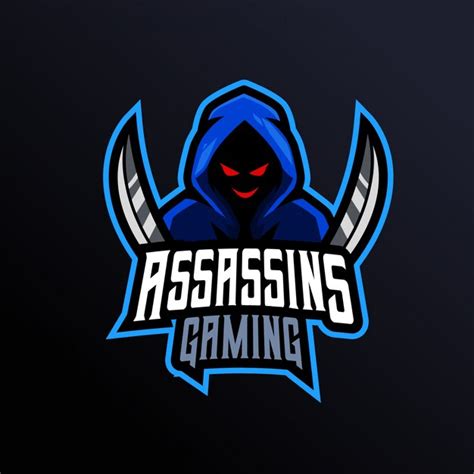 Assassins gaming mascot-logo | Premium Vector