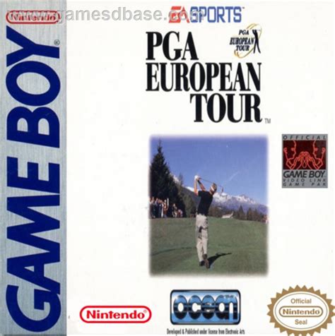 PGA European Tour Golf Game Boy