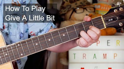 'Give A Little Bit' Supertramp Guitar Lesson | Guitar lessons, Guitar ...