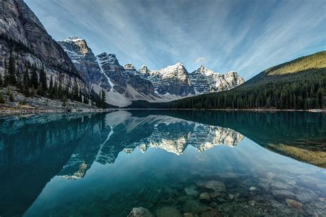 Moraine Lake Reflection Photograph by Pierre Leclerc Photography